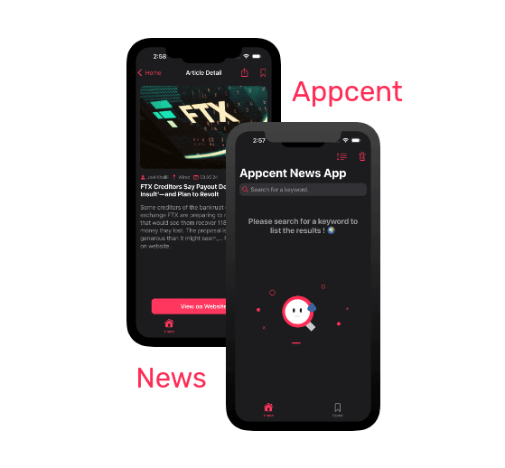 Appcent News App